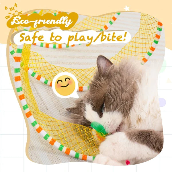 Self-play Cat Hunting Spiral Tunnel Toy